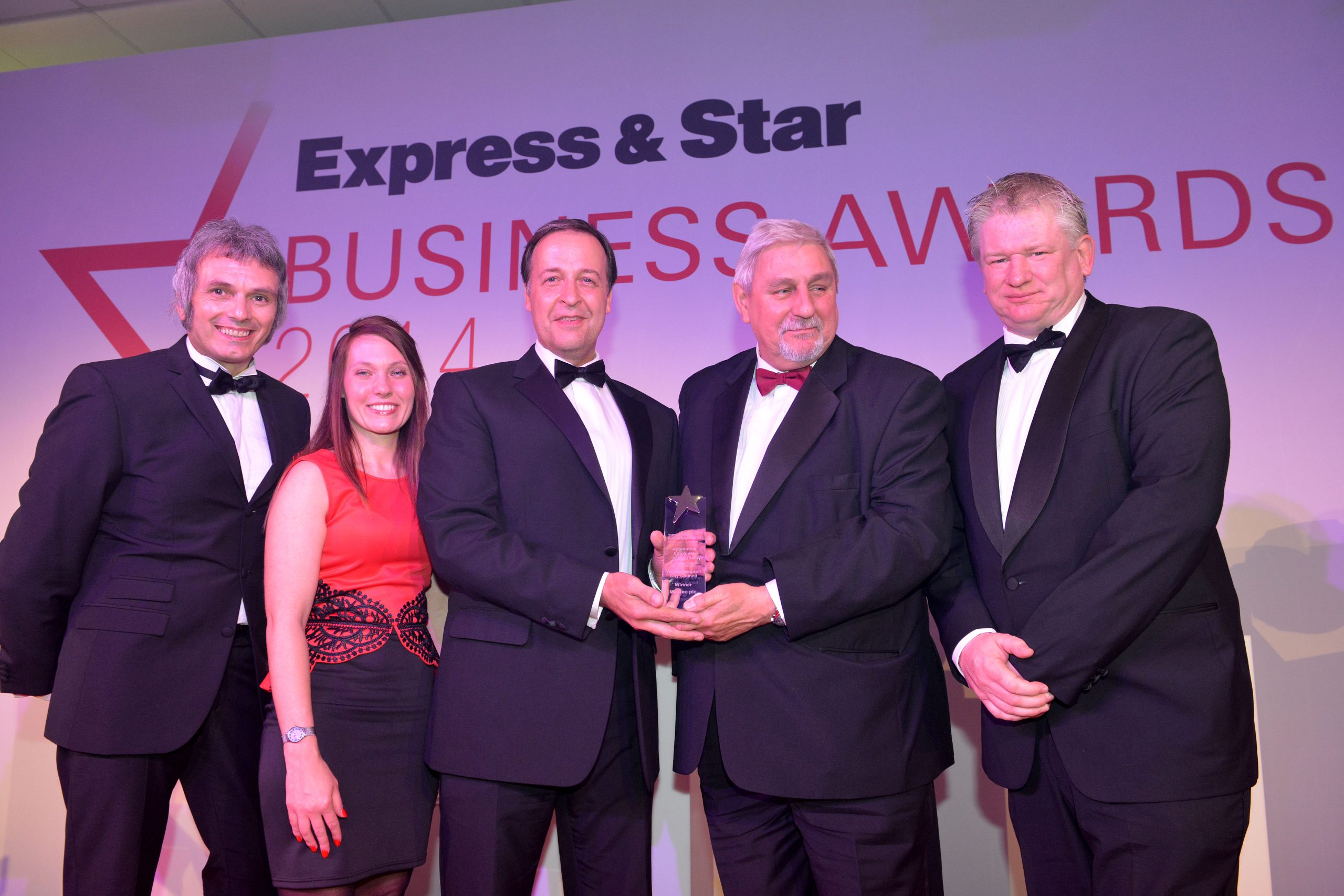 Metsec Awarded Apprentice Employer of the Year
