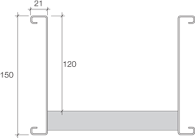 Cable Ladder Technical Details - 150mm Deep Range