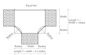 Equal Tee Cable Tray