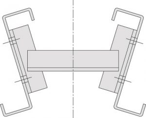 Anti Sag Rods and Eaves Braces Bolted Apex Tie