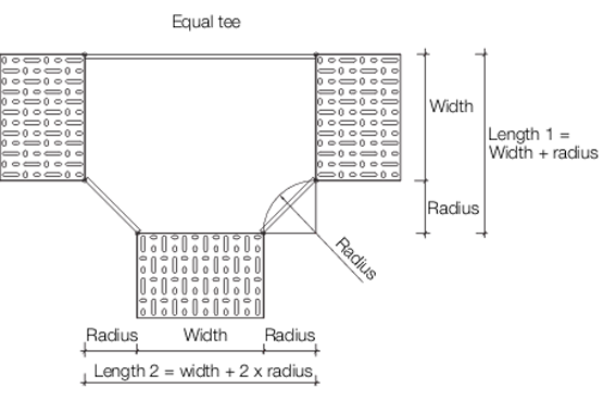 Cable Tray Product Footprints