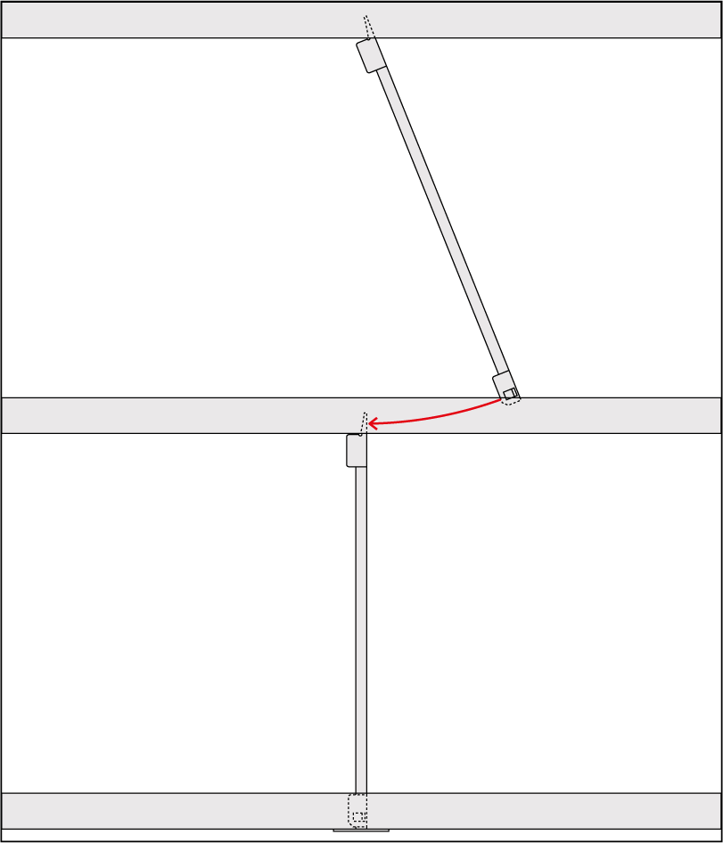 Boltless Side Rail Support System Installation procedure 2