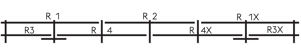 Double span arrangement