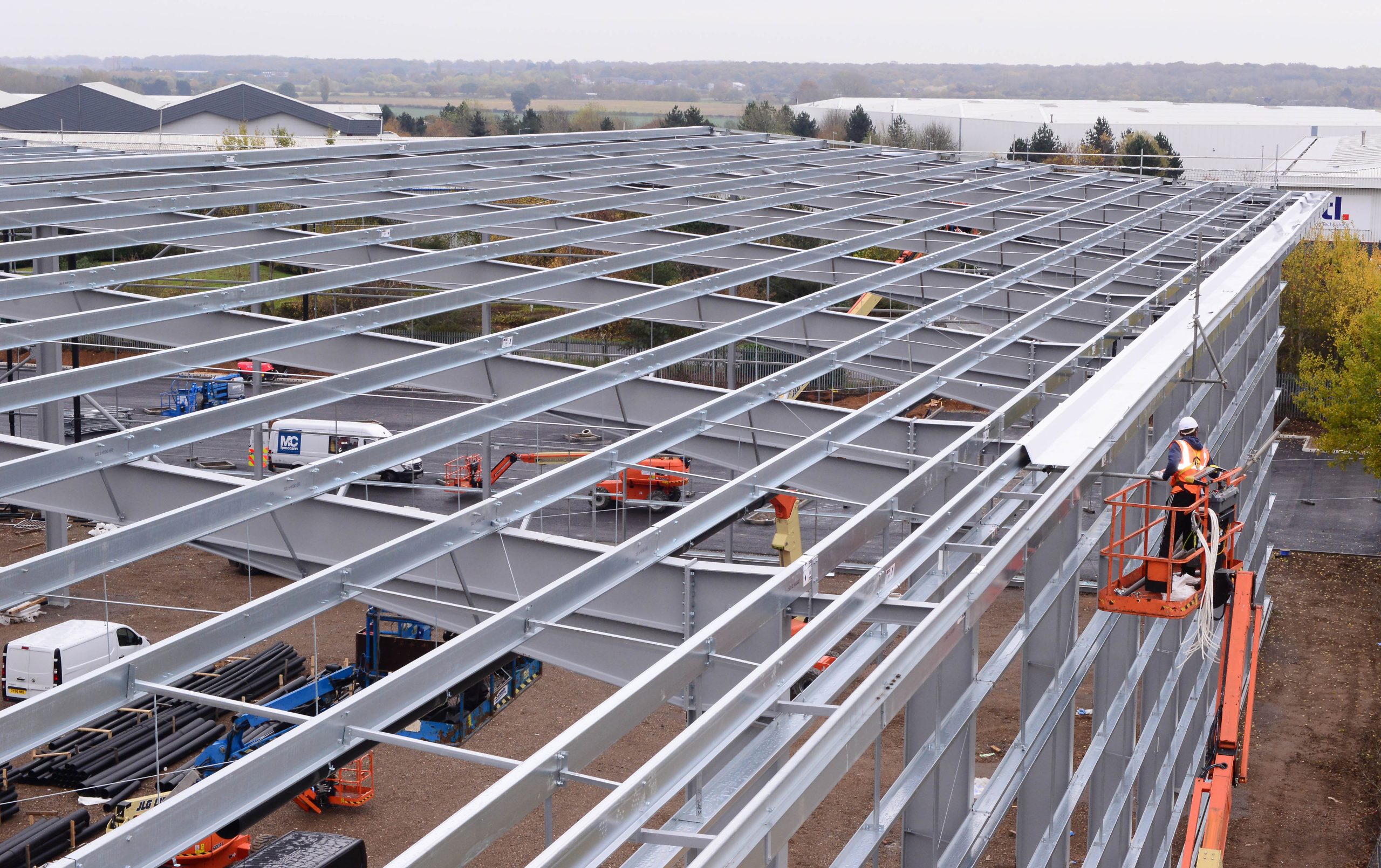 voestalpine Metsec purlins roof bracing