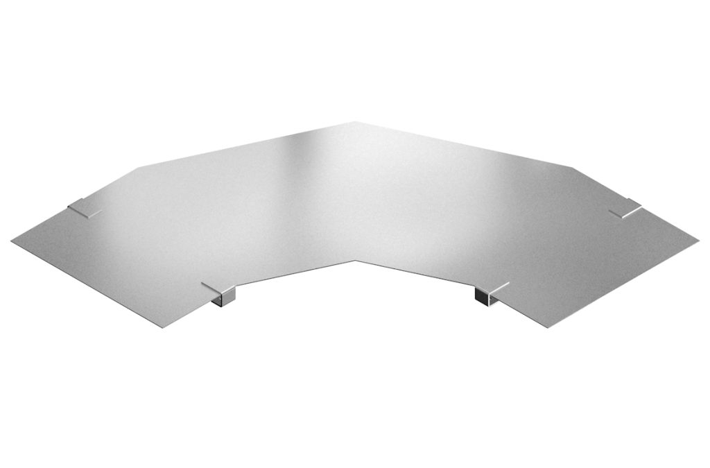Pre-Galvanised 90 degree Flat Bend Cover