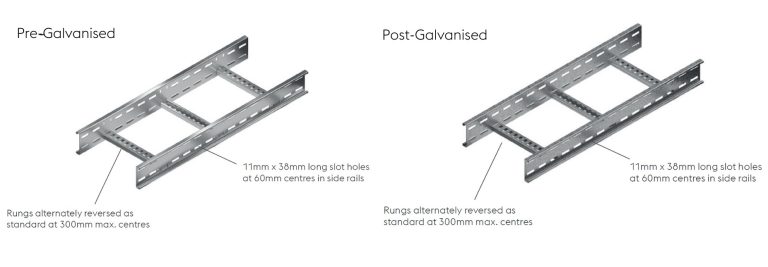 Metsec Ladder Cable Ladder Systems - Technical Details | Metsec