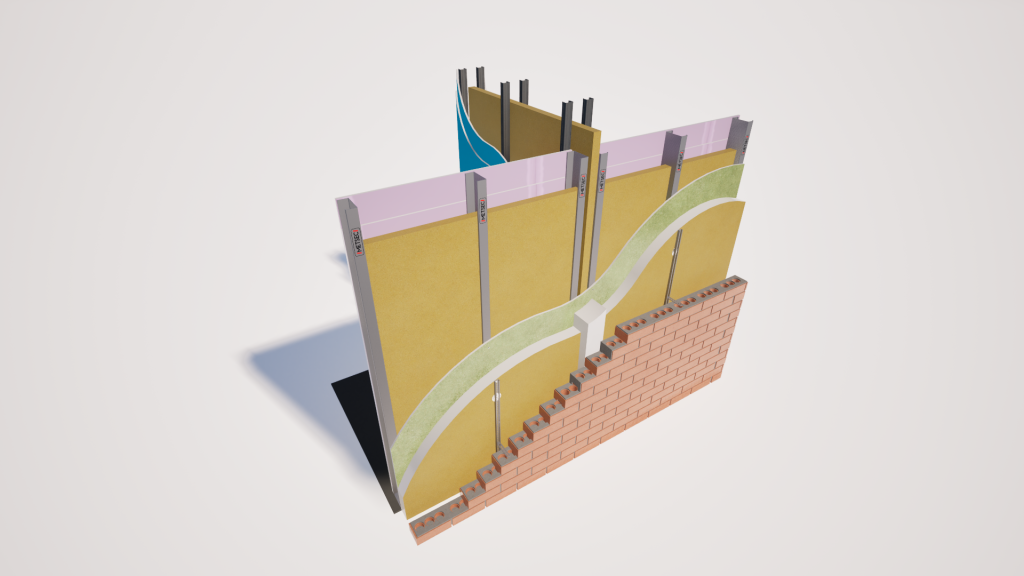 party wall / SFS wall junctions